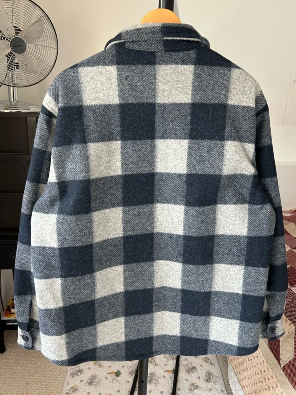 Banana Republic Plaid Shirt Jacket Shacket Men’s Large